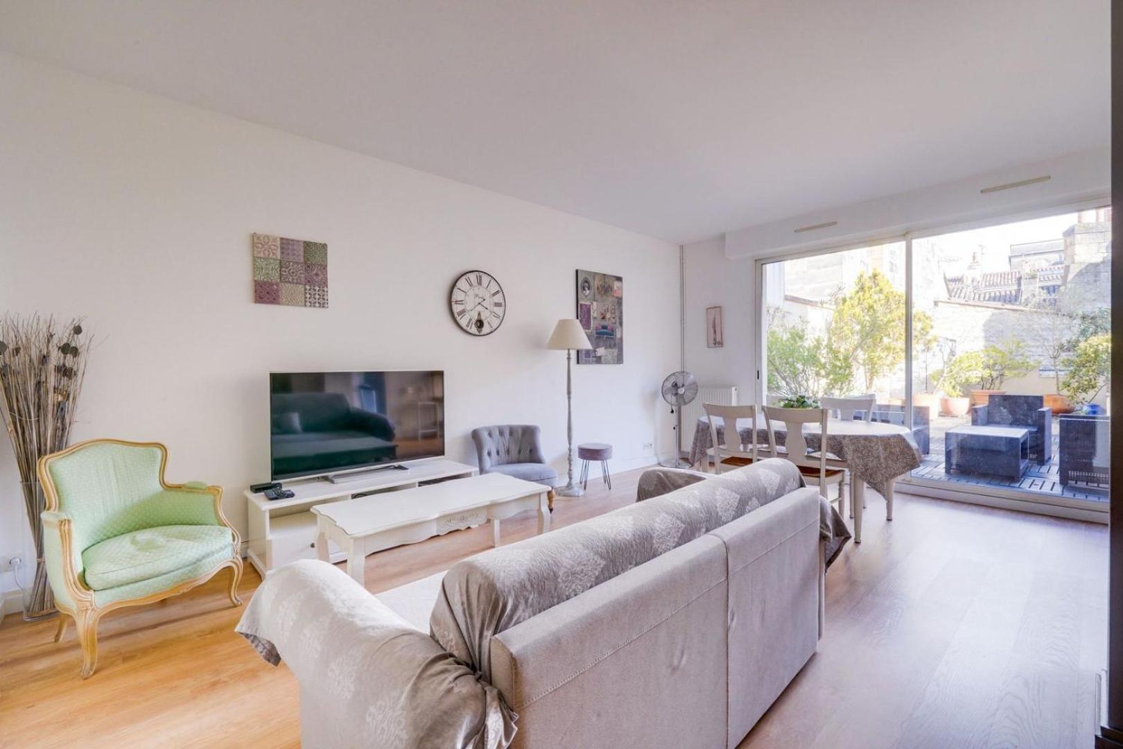 Lovely Apartment With Exceptional Terrace Бордо Экстерьер фото